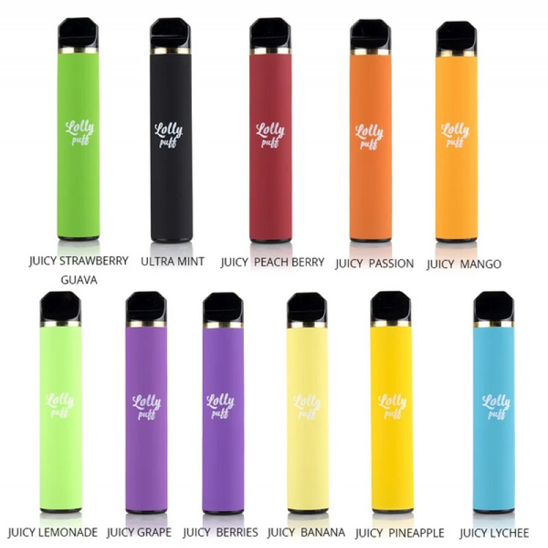 Lolly Puff Disposable Vape Device 900 Puffs 630mAh...