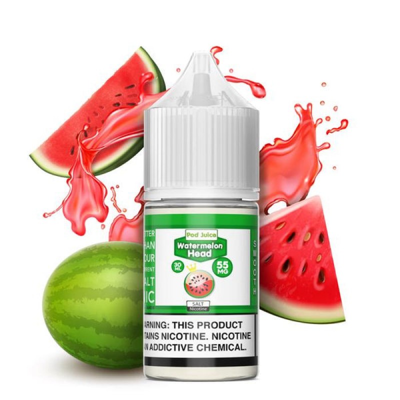 Pod Juice Salts Watermelon Head E-juice 30ml(U.S.A...
