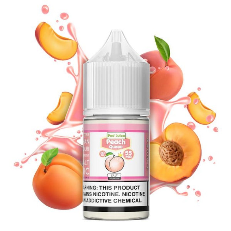 Pod Juice Salts Series Peach Queen E-juice 30ml(U....