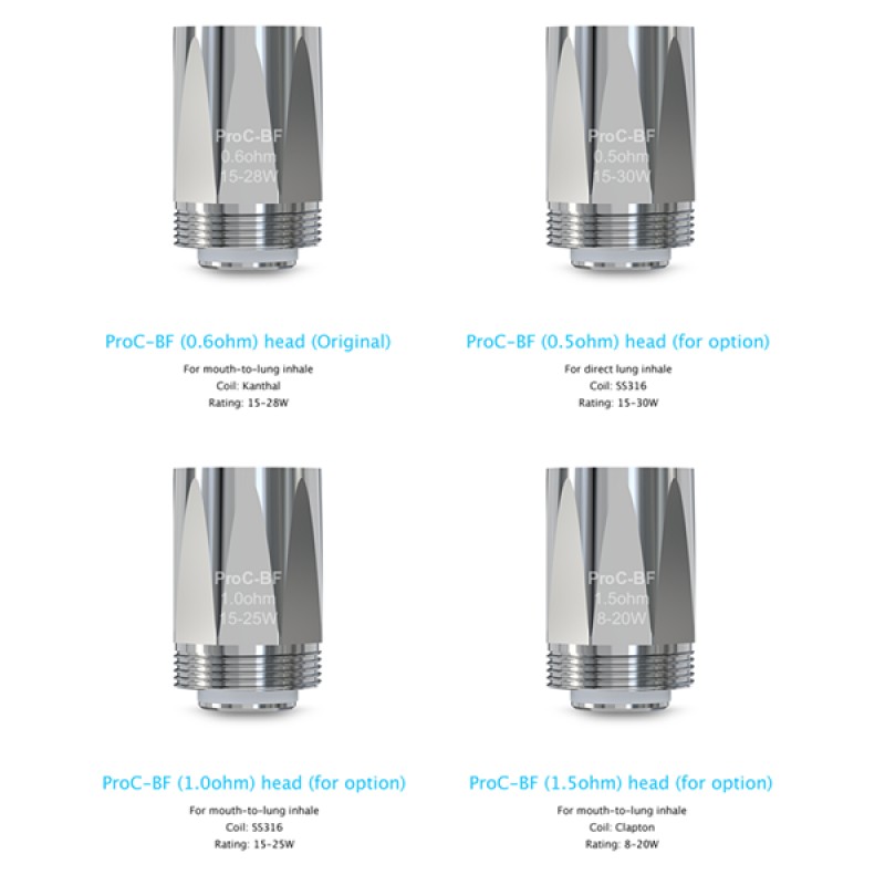 Joyetech Cubis 2 Tank ProC-BF Replacement Coil Hea...