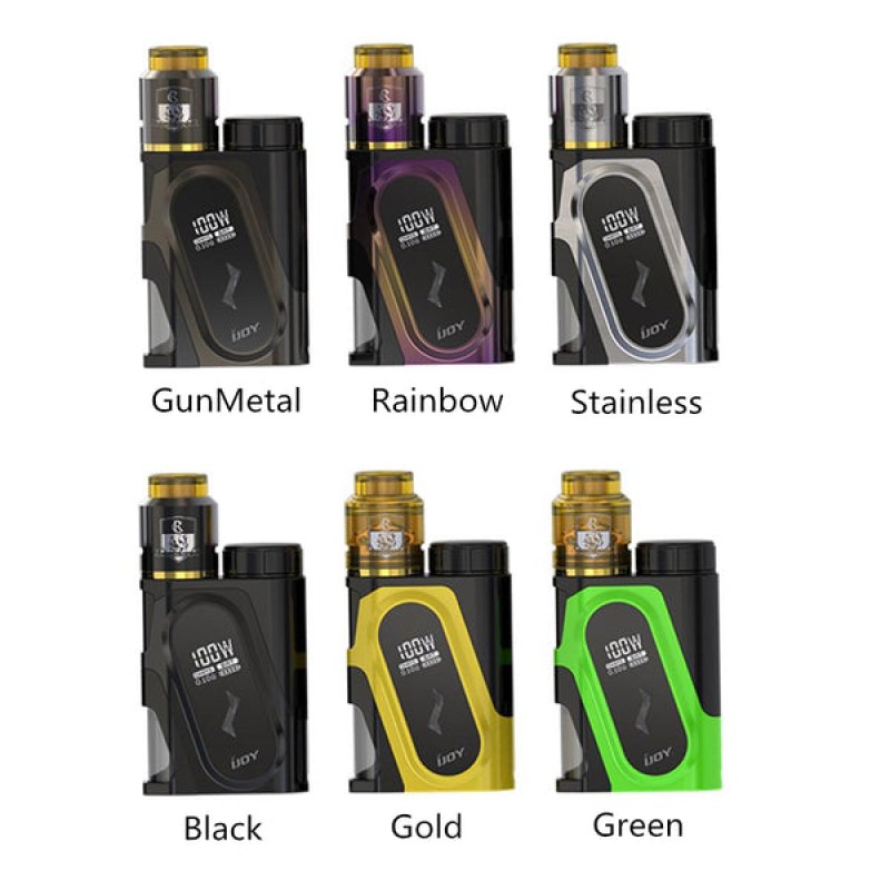 IJOY CAPO Squonk 100W Kit with COMBO RDA Triangle ...