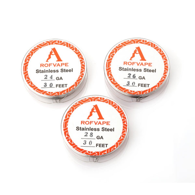 SS316L Stainless Steel Wire by Rofvape 24-26-28GA ...