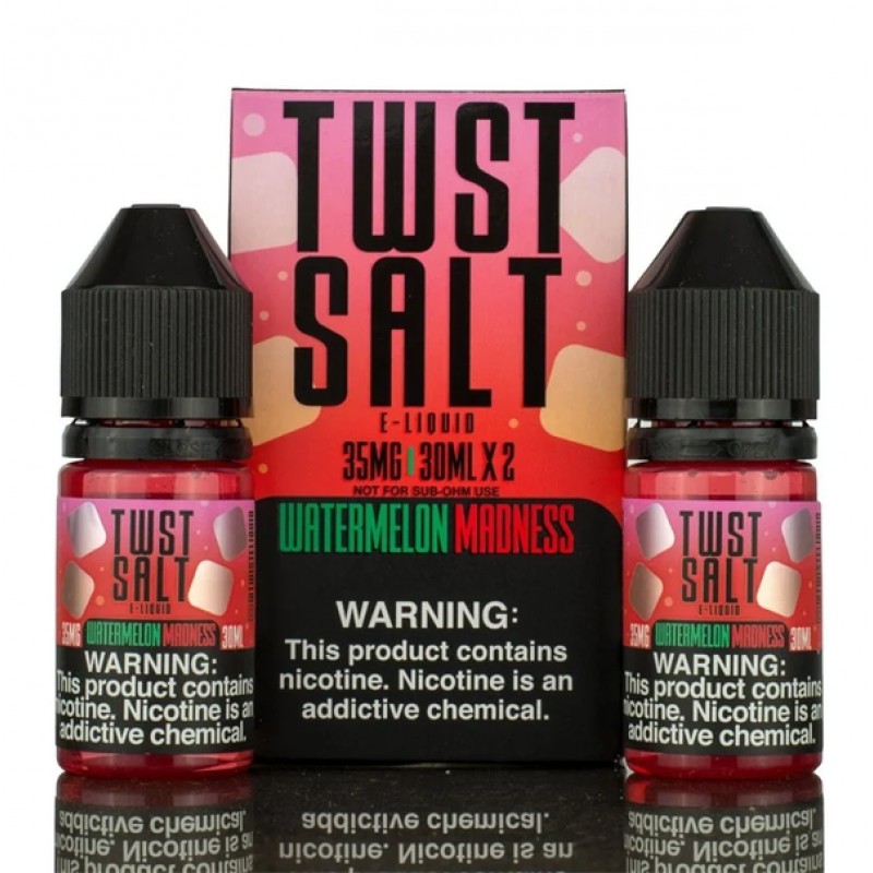 Twist Salt Watermelon Madness E-juice 60ml -  U.S....