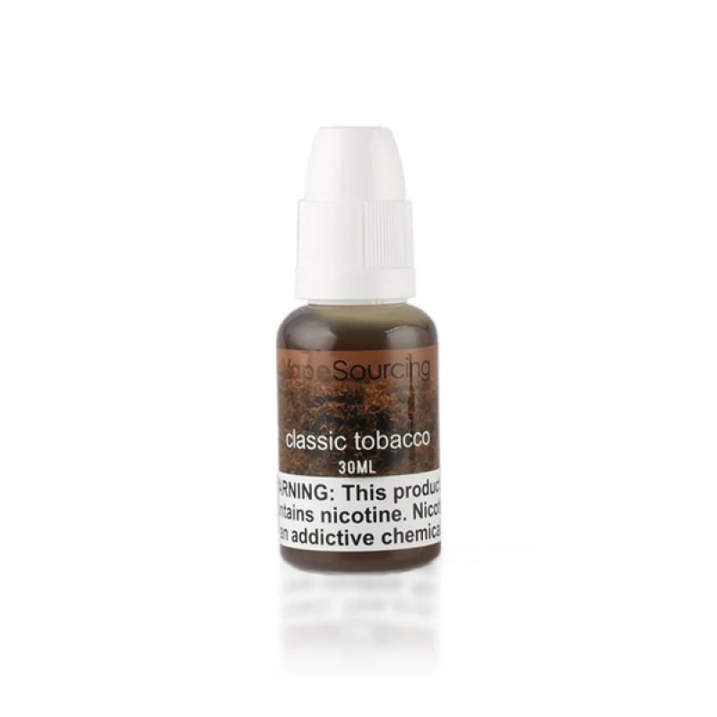 Vapesourcing Classic Tobacco Salt Nic E-Juice 30ml...