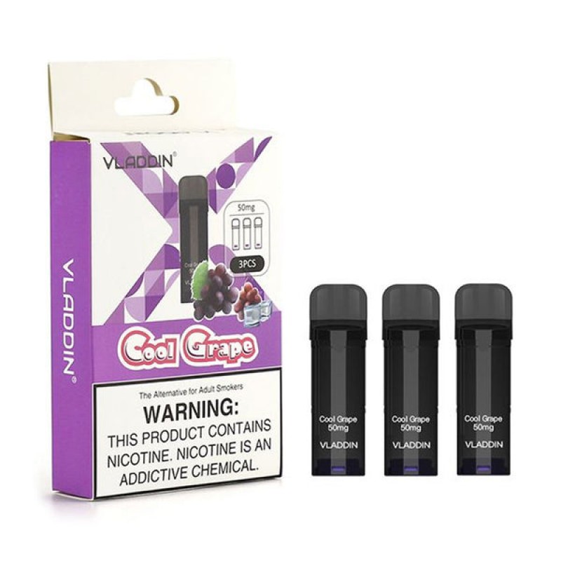 Vladdin X Pod Replacement Pod Cartridge 3.2ml (3pc...