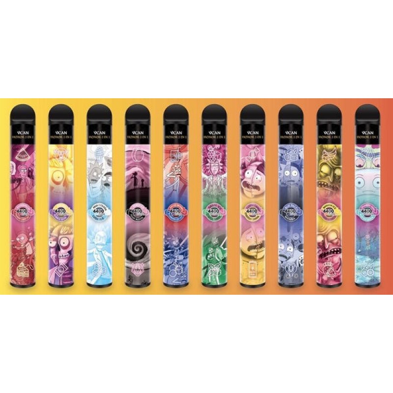Vcan Honor 2 in 1 Dual Flavors Disposable 4400 Puf...