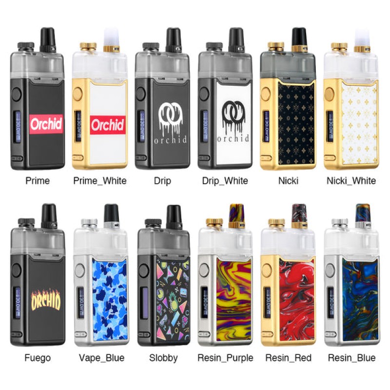 Orchid IQS Pod System Kit 950mAh & 3.0ml