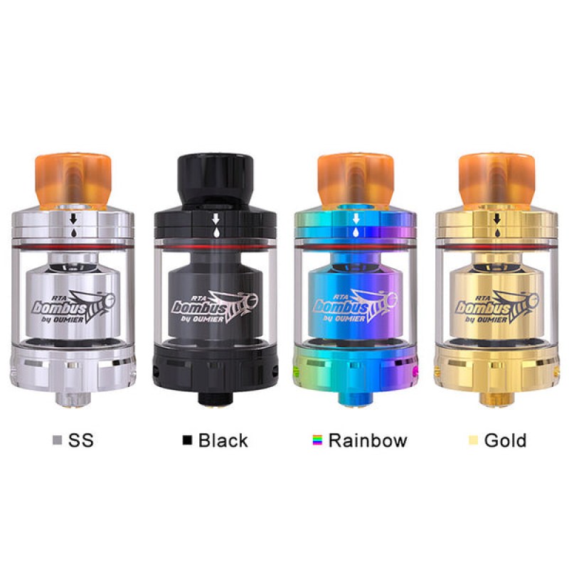 Oumier BOMBUS RTA Rebuildable Tank Atomizer 2ml-3....