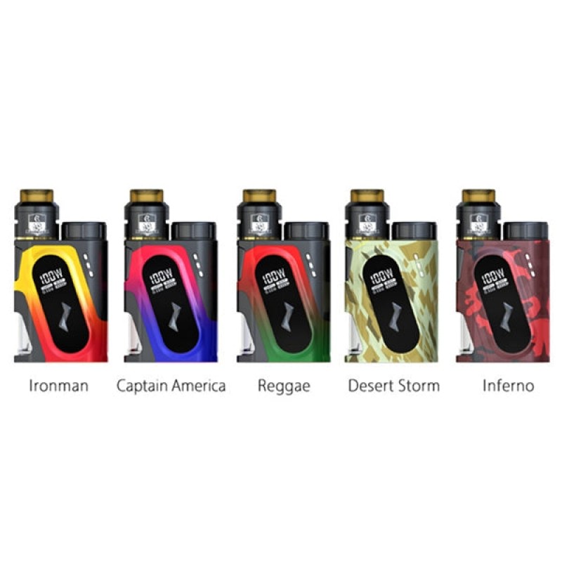 IJOY CAPO SRDA Squonk 100W Kit with Combo SRDA Tan...