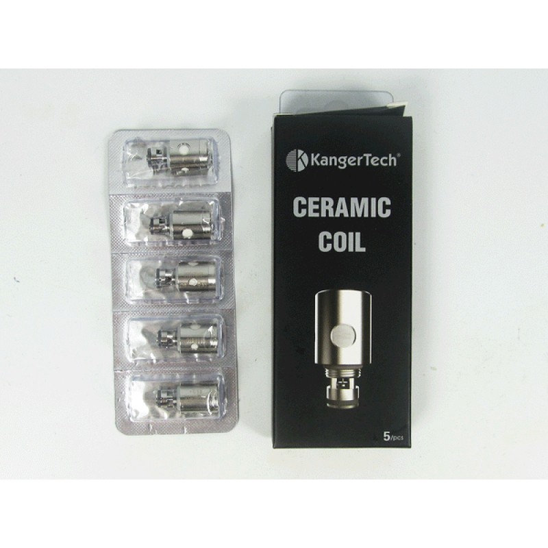 5PCS-PACK KangerTech SSOCC Ceramic Replacement Coi...