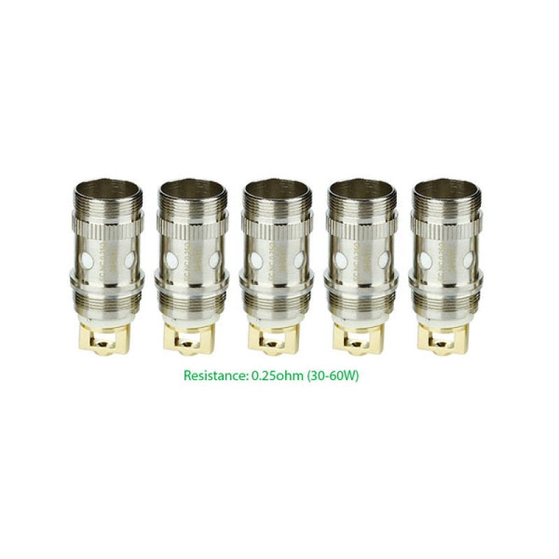 5PCS-PACK Eleaf EC NC Notch Coil Head 0.25 Ohm