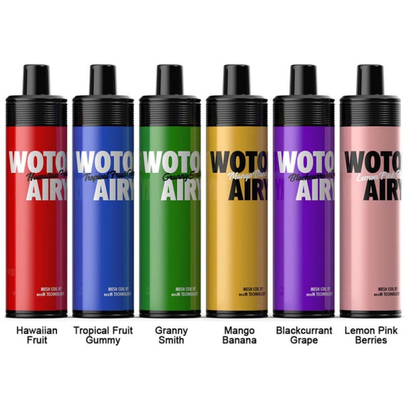 Wotofo Airy Disposable Pen Kit 1000 Puffs 850mAh