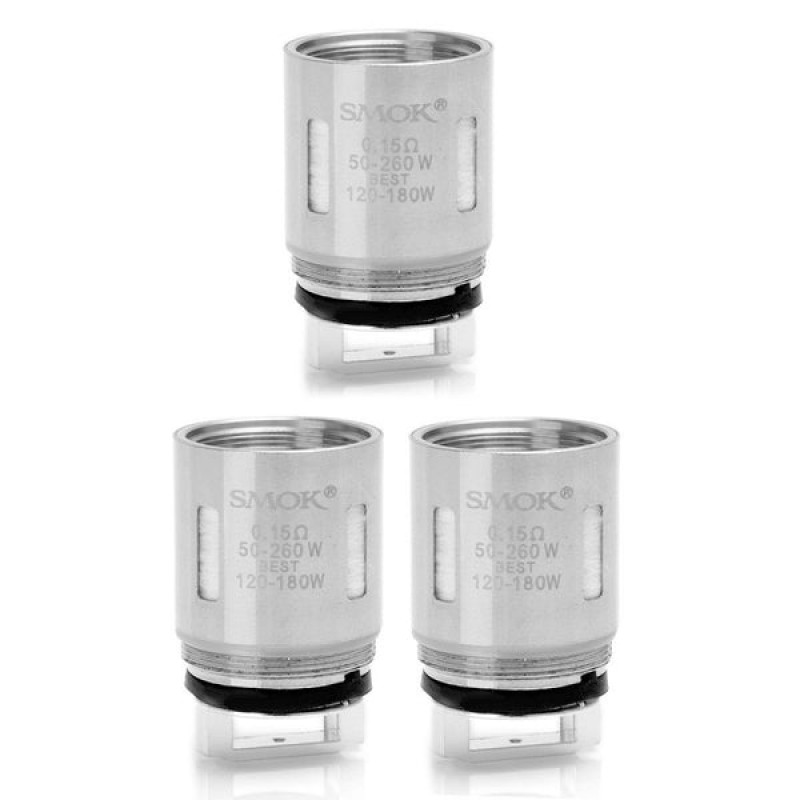 3PCS-PACK SMOK TFV8 V8-T8 Octuple Coil (6.6T) 0.15...