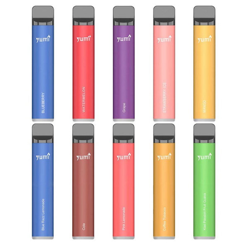 YUMI Bar 1500 Puffs 20mg Disposable Kit 850mAh